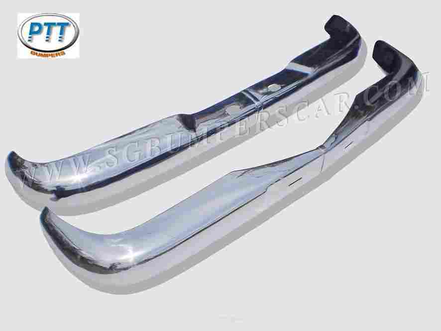 Mercedes Benz W110 Fitail Stainless Steel Bumpers